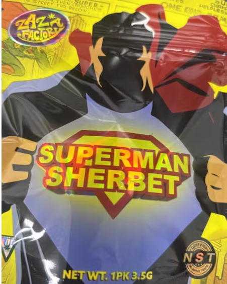 Zaza Factory- Superman Sherbet -3.5g