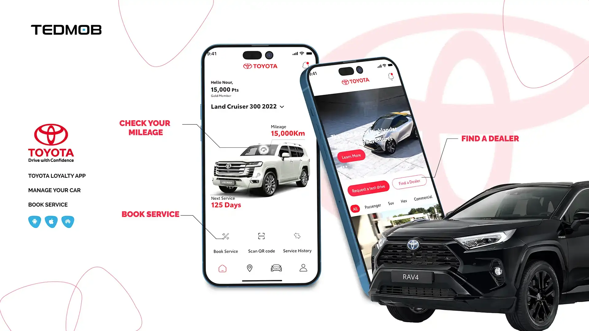 Toyota Iraq - Loyalty APP